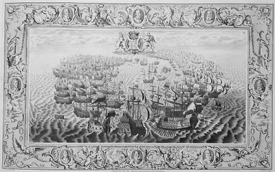 Armada, 1739 by John Pine